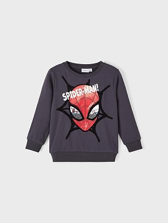 Name It NMMSVENDE SPIDERMAN SWEAT BRU MAR Sweatshirt Boy