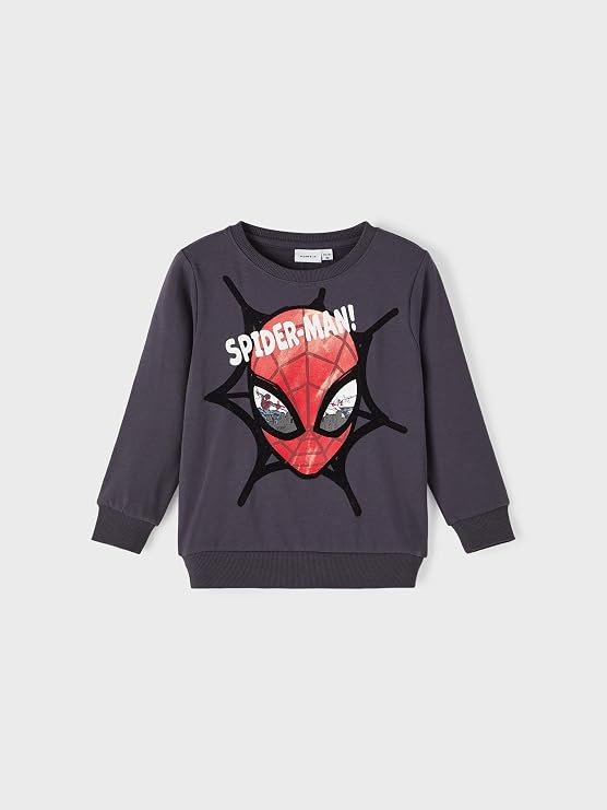 Name It NMMSVENDE SPIDERMAN SWEAT BRU MAR Sweatshirt Boy