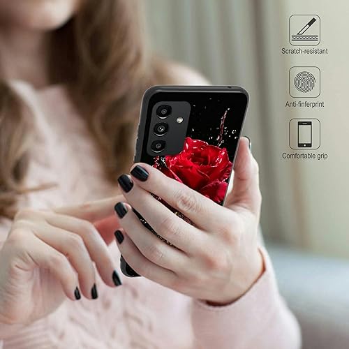 Miniatura 27 de Funda protectora para Samsung Galaxy A13 5G/A04S para Samsung Galaxy A13 5G/A04S, funda de silicona TPU suave con calavera de rosa, diseño elegante