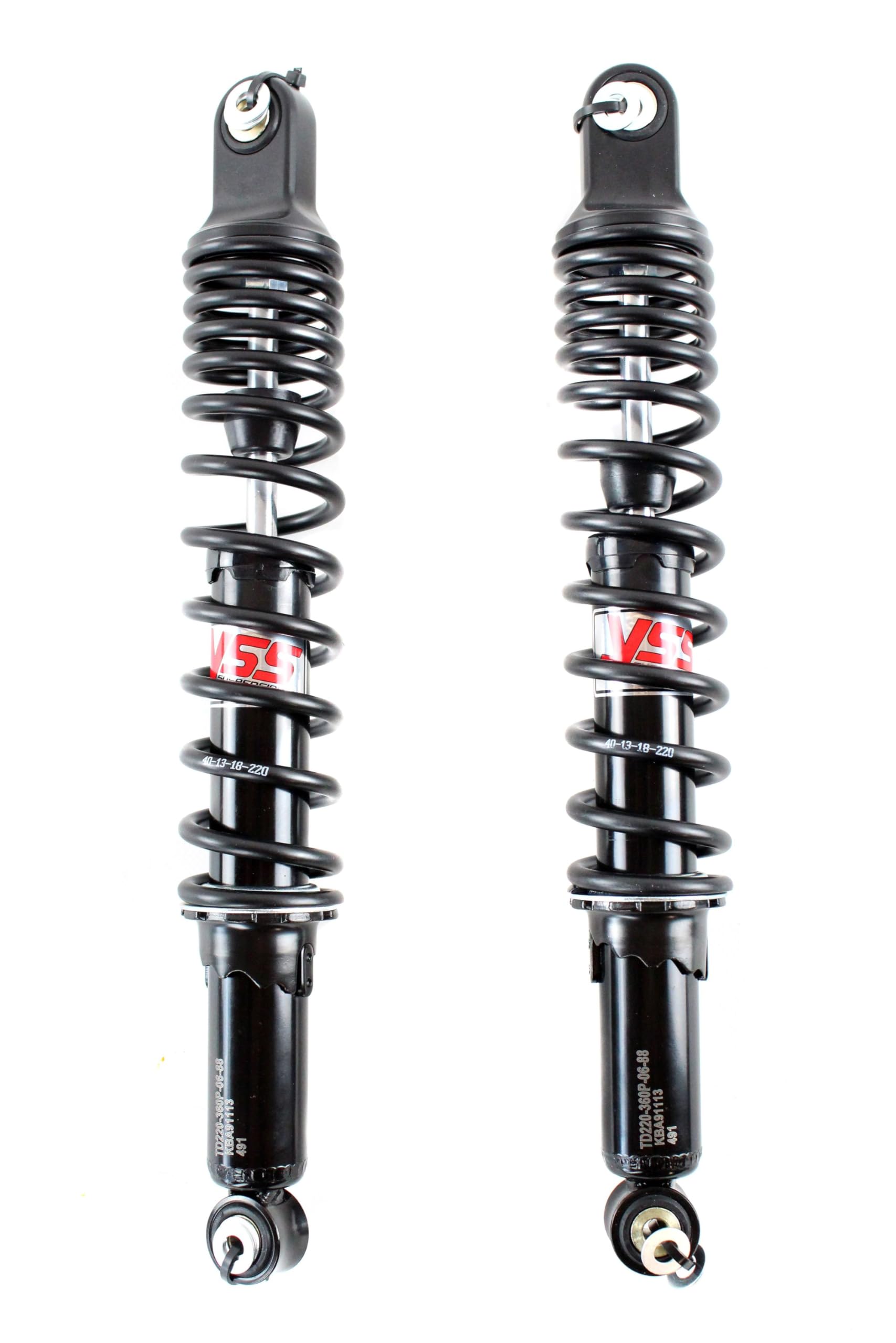 Stoßdämpfer Set YSS Twin PRO-X 360mm für Simson S50, S51, S53, SR 50