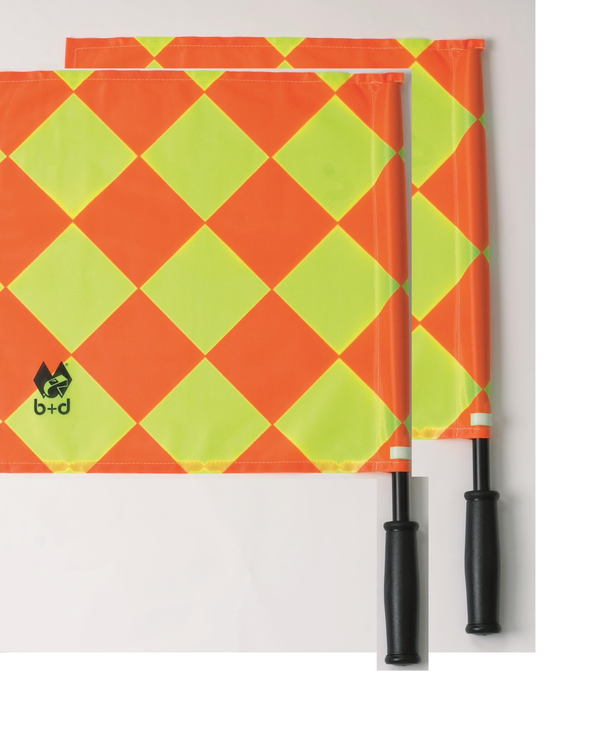 B+D SR-Assistenten-Fahnen Set - Quadro II - mit Tasche/Hülle aus Kunstleder