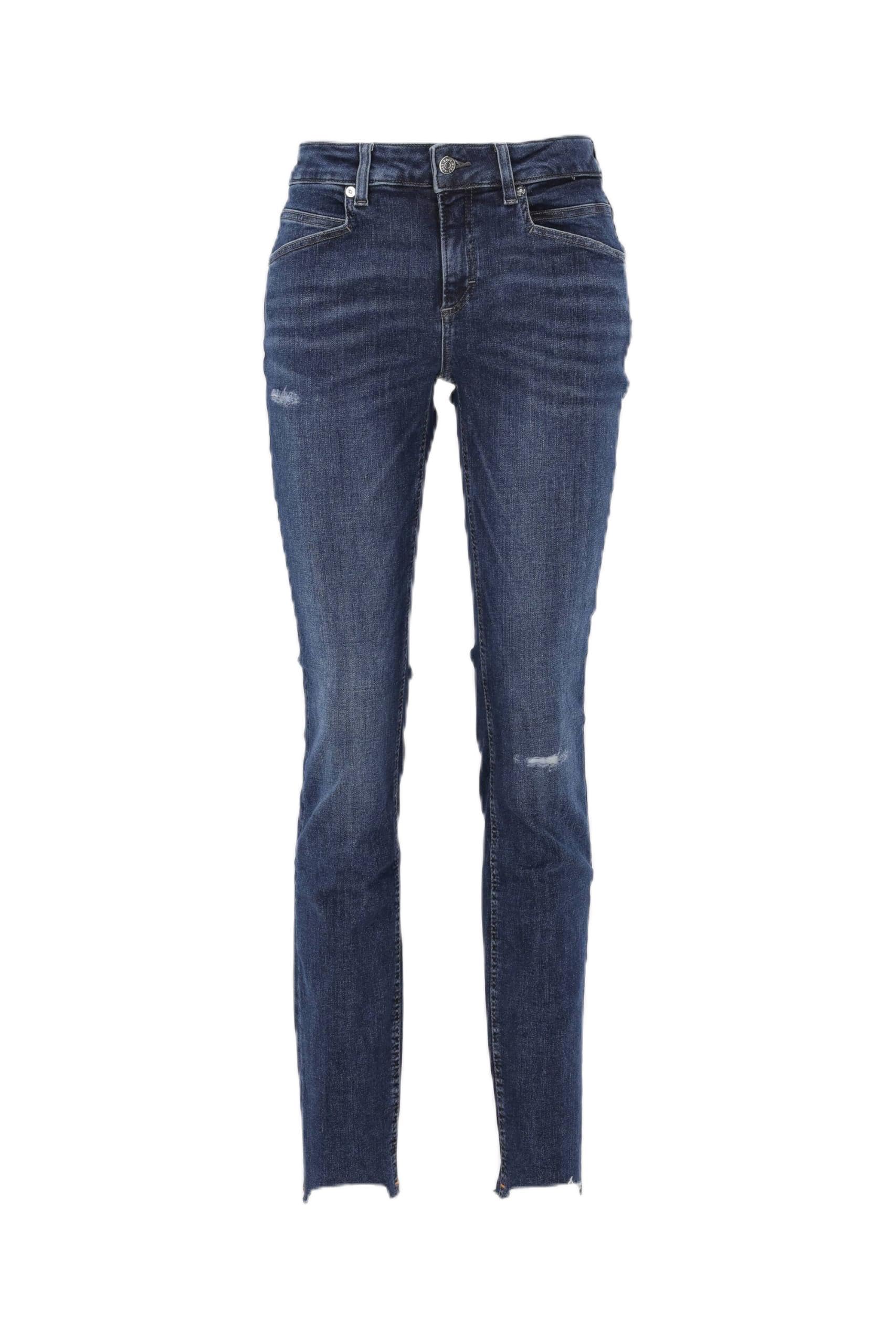BOSS Women's C_Jackie MR RH Jeans, Dark Blue402,