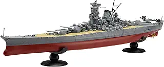 フジミ模型 1/700 艦NEXTシリーズ No.1 日本海軍戦艦 大和 (旧タイプ台座) 色分け済み プラモデル 艦NX1