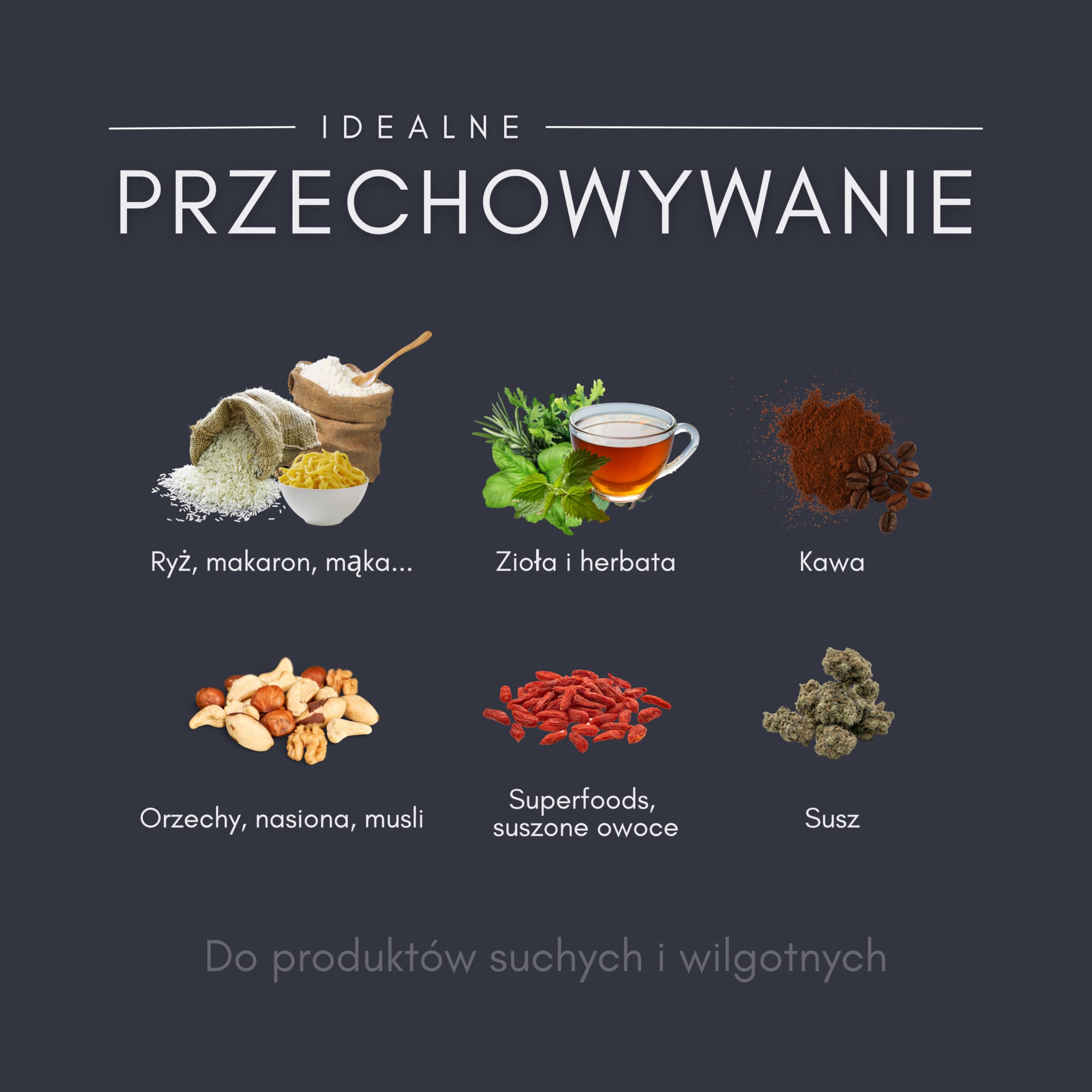 ANCEVIA Zestaw 6 Słoików z Fioletowego Szkła 1000 ml – Duże Hermetyczne Pojemniki Premium z Ochroną UV | Szkło Typu Miron na Makaron, Kawę i Musli | Wyprodukowano w Niemczech