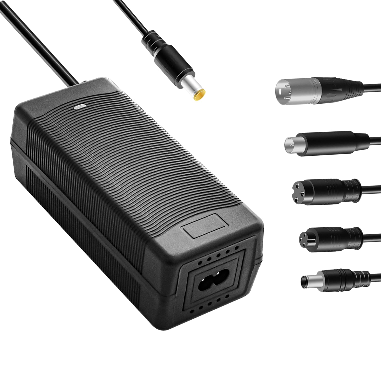 Yasco Power Li-Ion Multi-Plug Battery Charger for e-Bike, Scooter, e-Bike Boat, Motorcycle Xiaomi Battery Charger (42V 2A)