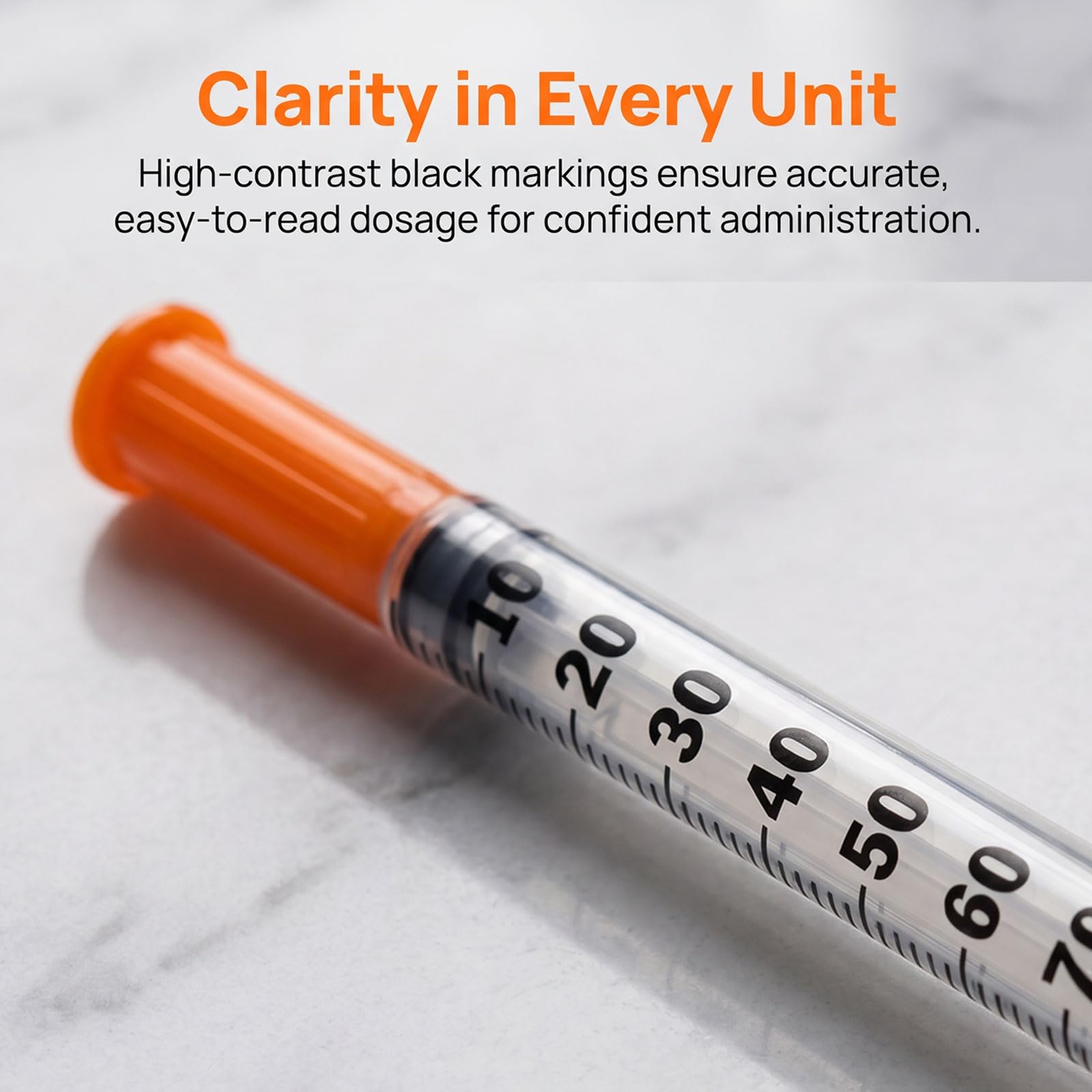 0.5 ml 31G 5/16in Syringe with Needle, Pack of 30 — Amazon image 5