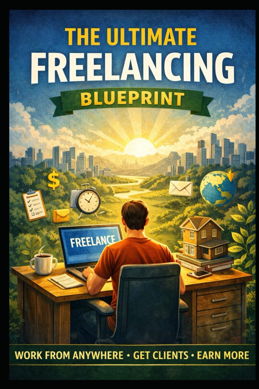 The Ultimate Freelancing Blueprint: Work From Anywhere, Get Clients, Earn More (Business & Money Making)