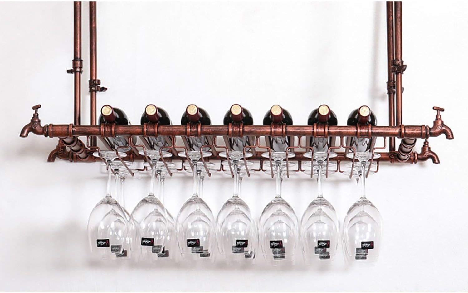 Storage Rack Wine Racks Wine Glass Rack,Shelf Wine Glass Holder,Champagne Glass Rack,Glassware Rack Wine Rack,Goblet Glass Rack,Glassware Wine Rack, Ceiling Wine Holder Shelves