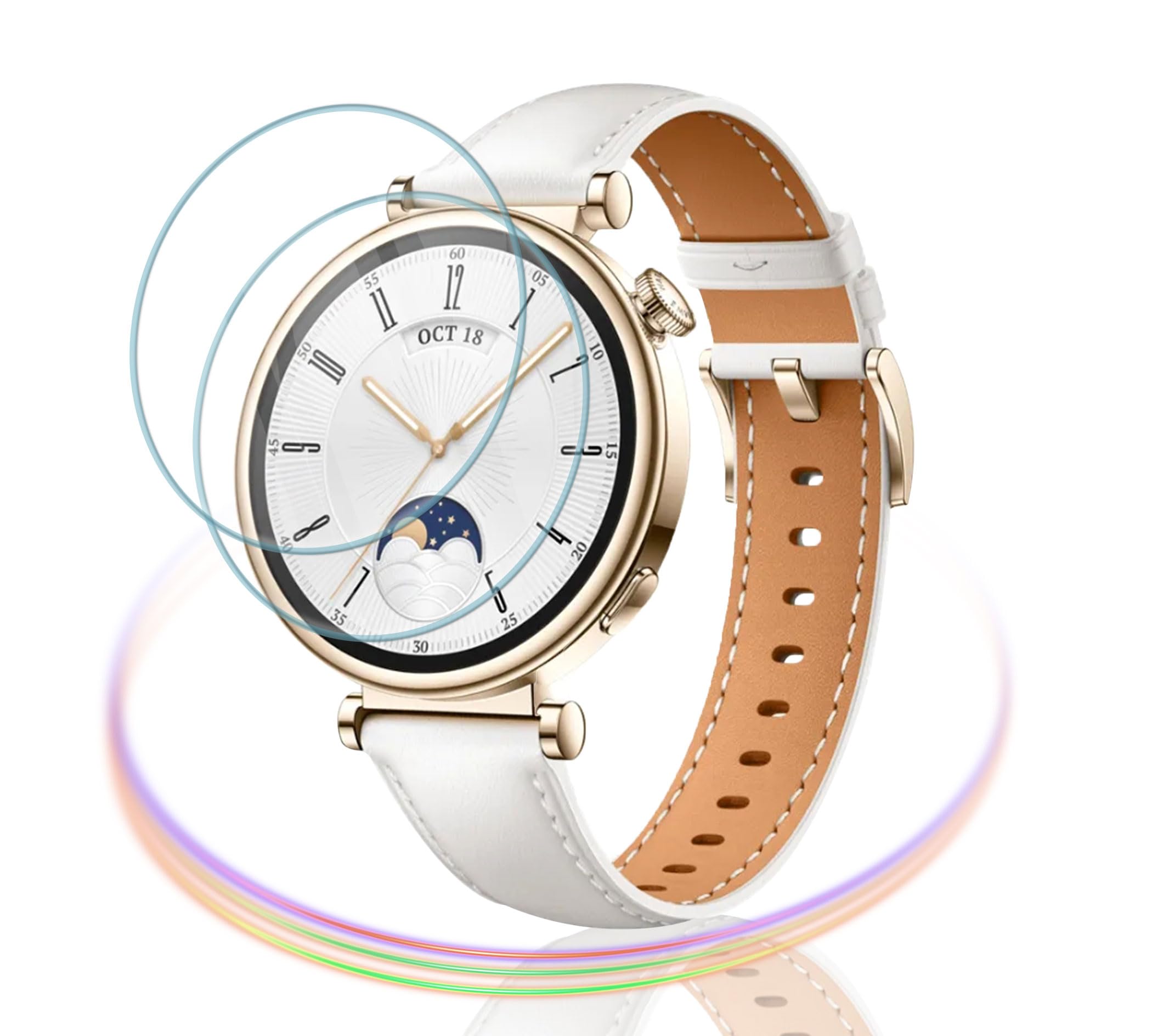 Amazon.co.jp: HUAWEI WATCH GT4 41mm ガラス フィルム 専用 