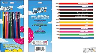 The Simpsons parody colored pencils set - The Colors of Springfield from SUPERFAN Colors