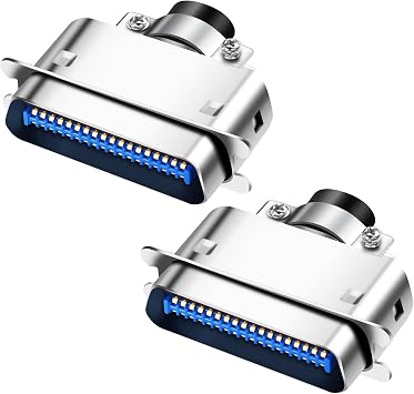 MEIRIYFA CN 36 Pin IDC Male Connector Printer Flat Ribbon Cable Adapter