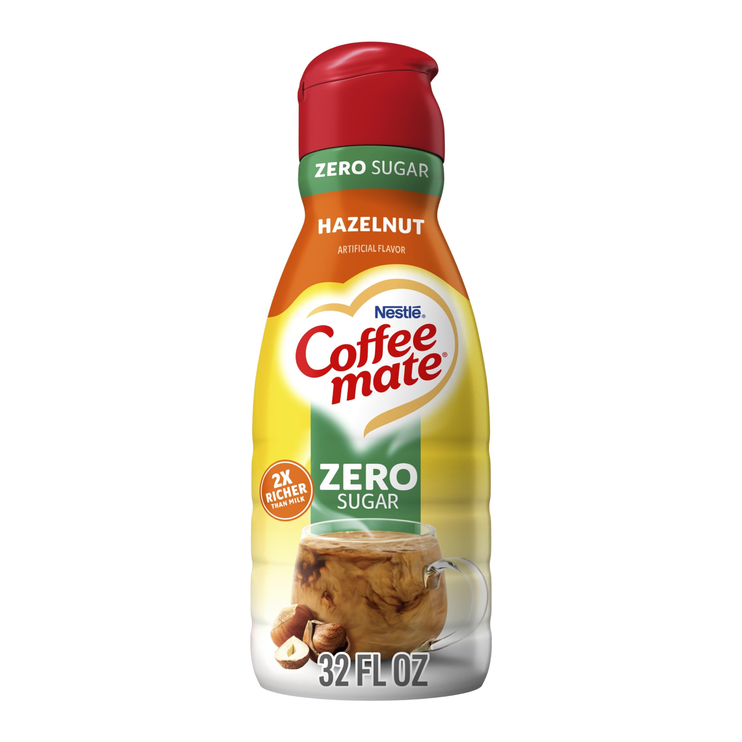 Amazon.com: Coffee mate Hazelnut Flavored Coffee Creamer, Zero