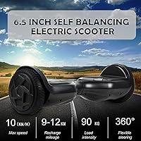 Vista 2 de VEVELINE Hoverboard,Self-Balancing Hoverboard with Bluetooth and LED Lights for Kids Ages 6-12