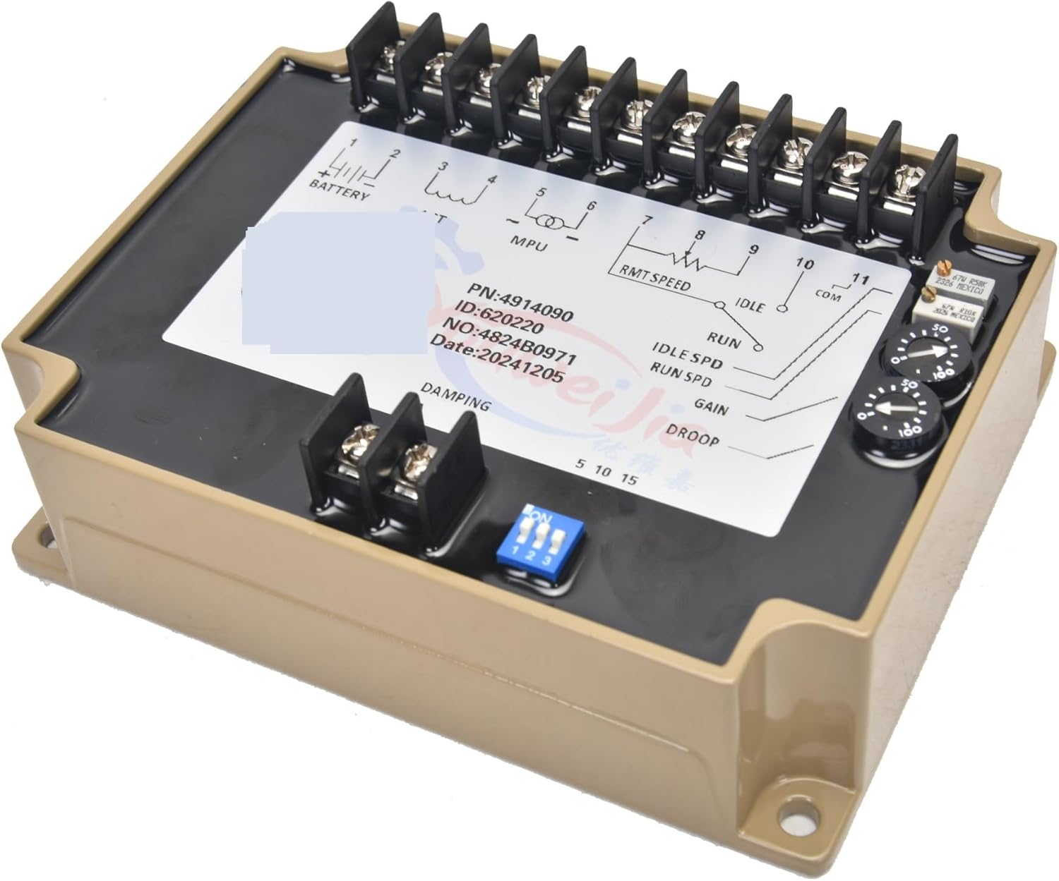 Engine Speed Controller Governor for Generator Parts 4914090 4914091 - Generator Accessory(4914091)