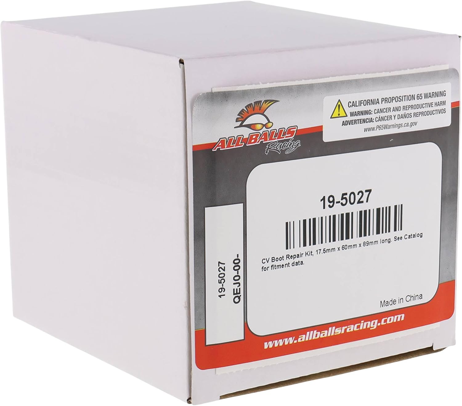 All Balls Racing 19-5027 CV Boot Kit Compatible with/Replacement For Can-Am Commander 1000 2011-2012, 2015-2017, Commander 800 2012-2014, 2016 2017, Commander 1000 XTP 2015-2017