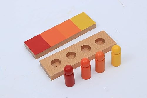 Miniatura 8 de Adena Montessori Color Semejanza Clasificación Tarea Tabletas de Color Sensorial Herramientas Educativas Juguetes de Aprendizaje Temprano