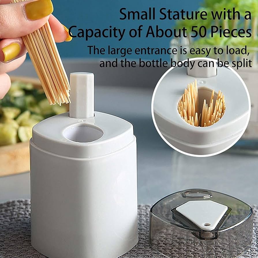 Amazon.co.jp: 爪楊枝入れ つまようじ入れ 爪楊枝ケース 押し