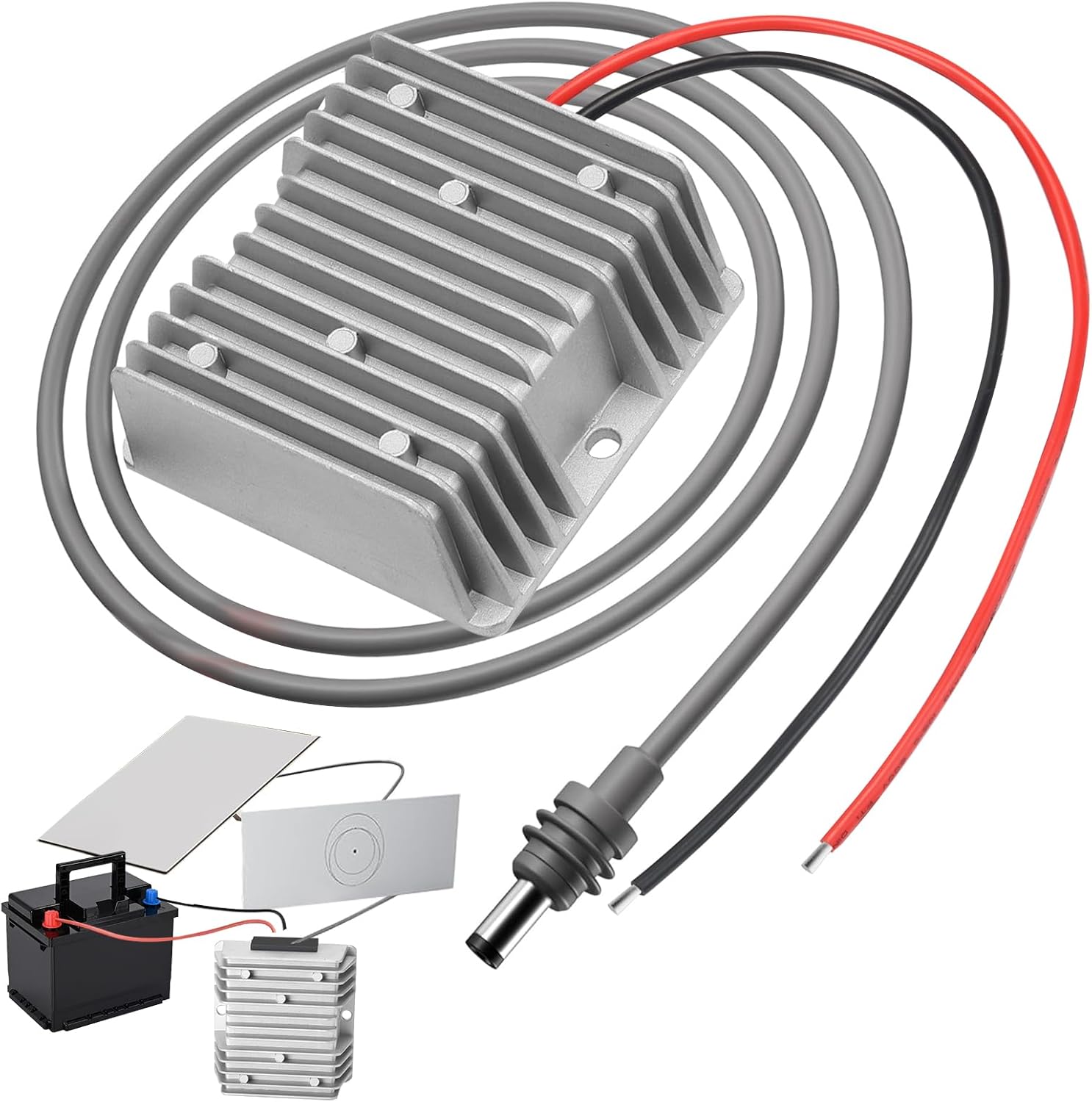 Starlink Gen 3 12V Adapter [No Voltage Drops] 12V/24V to 57V 4.5A DC Boost Converter for Starlink Gen 3 Router, [Ultra Stable] DC Step Up Converter Starlink Gen 3 Power Cable for RV, Marine, Outdoor