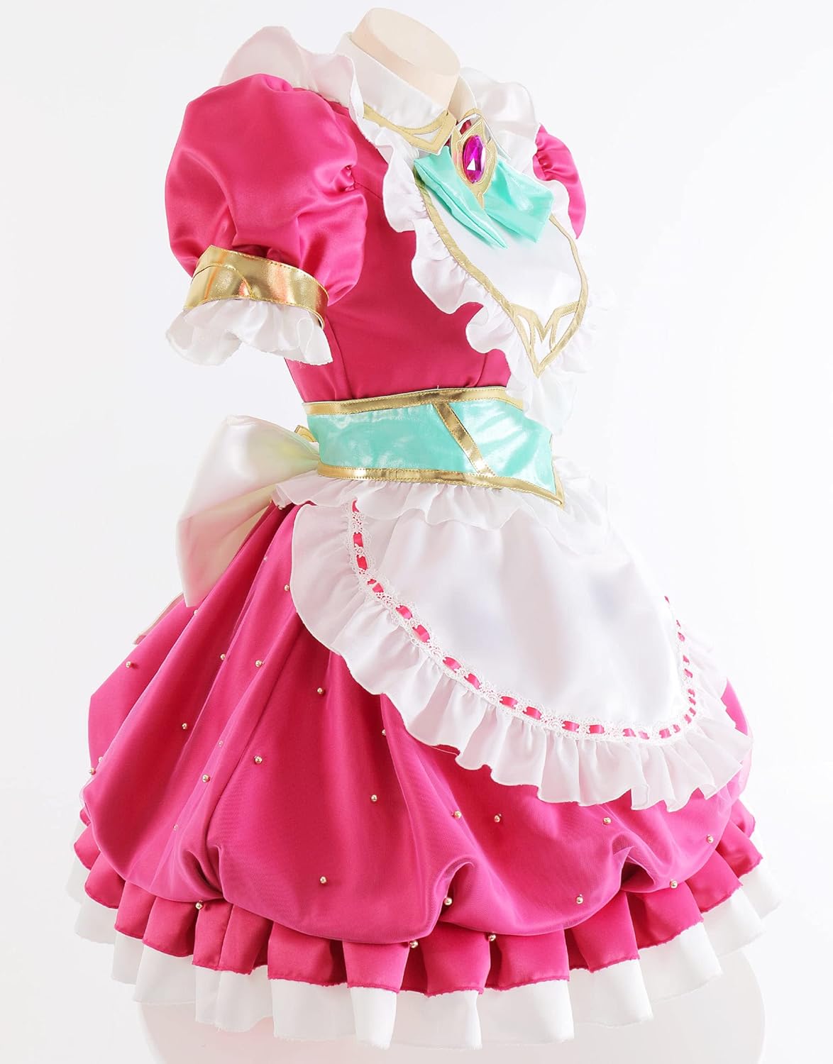 miccostumes Womens Purple Diamond Maid Dress Cosplay Costume