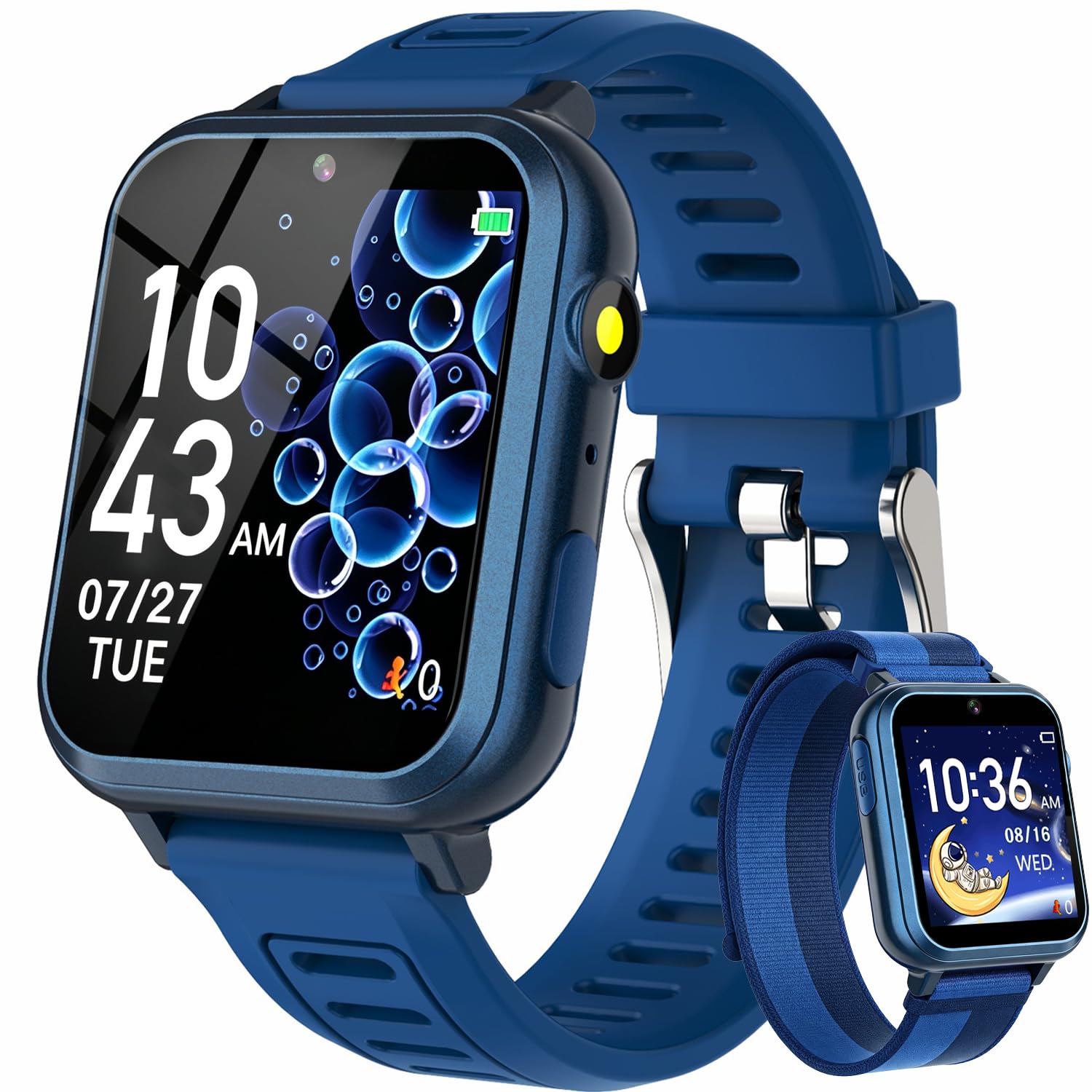 Kids Game Smart Watch for Kids with 39 Puzzle Games HD Touchscreen