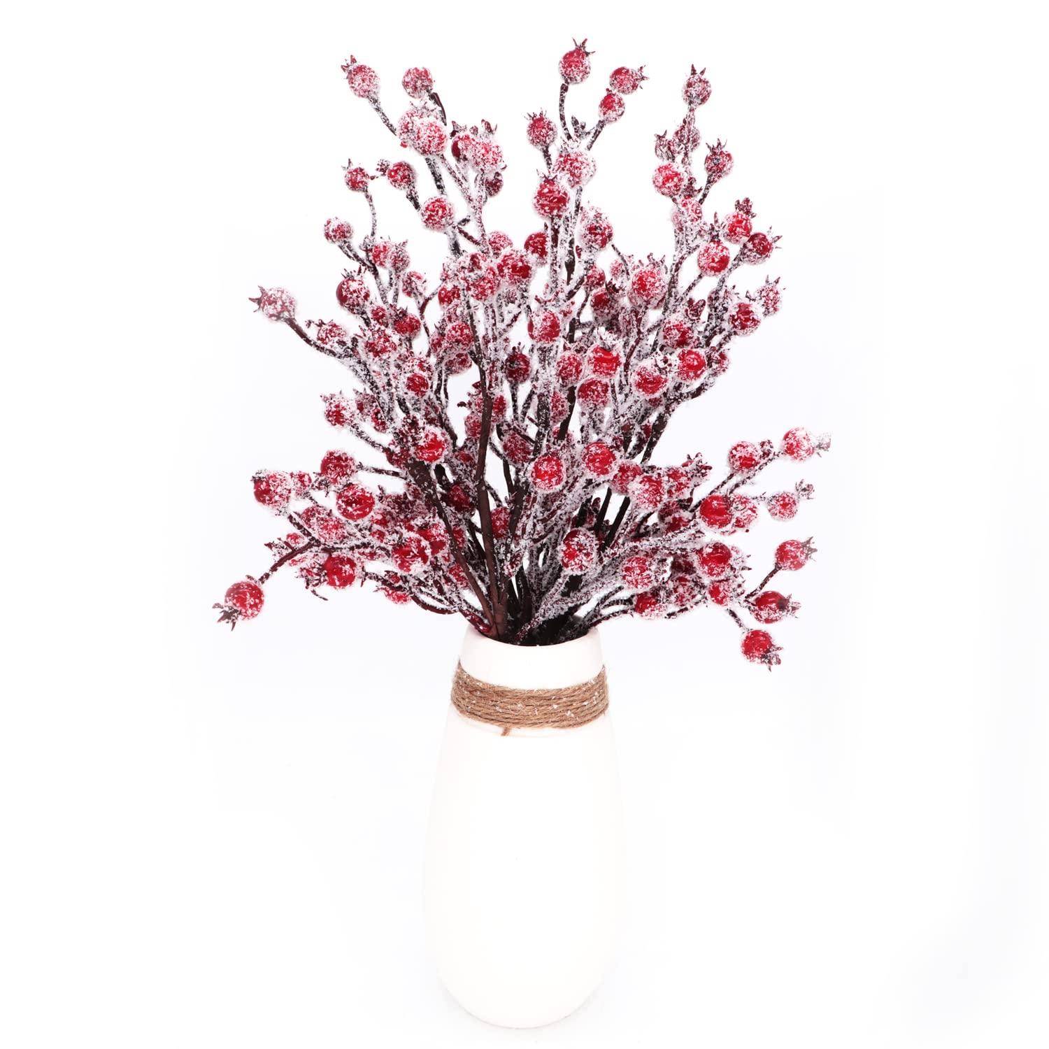 Ramas Acebo Paquete De 4 Ramas Artificiales De Bayas De Acebo De Navidad,  Ramas De Bayas Rojas Esmeriladas, Ramas De Bayas De Invierno Para árbol De  Navidad, Vacaciones, Arreglo Floral, Centro De, image size:1500x1500