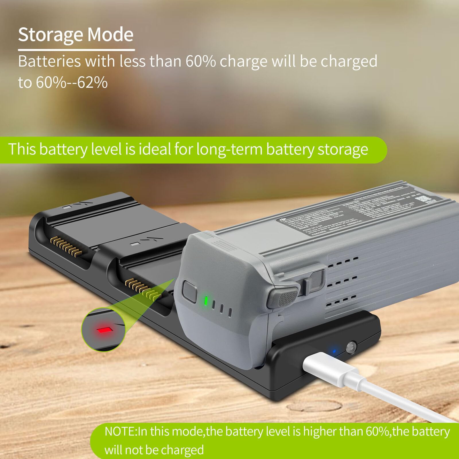 Amazon.co.jp: 3 ウェイ USB 充電器ドローン バッテリー充電ハブ