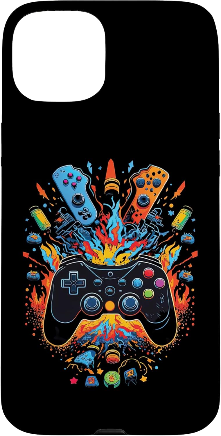 iPhone 13 Gamer Aesthetic Graphic Gaming Video Games Boys Teens Kids Case