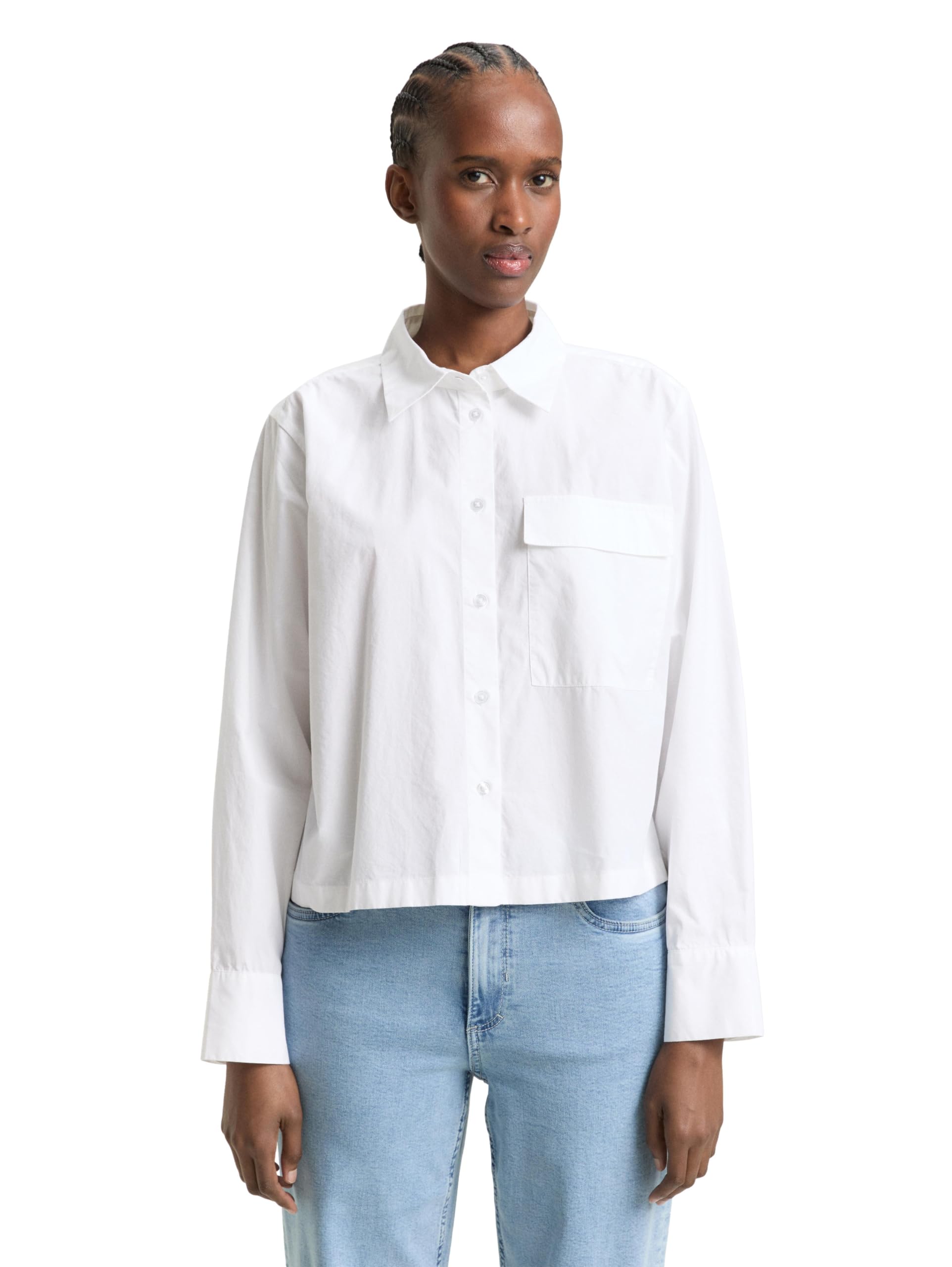 TOM TAILOR Denim Women's Blouse, 20000 - White, S