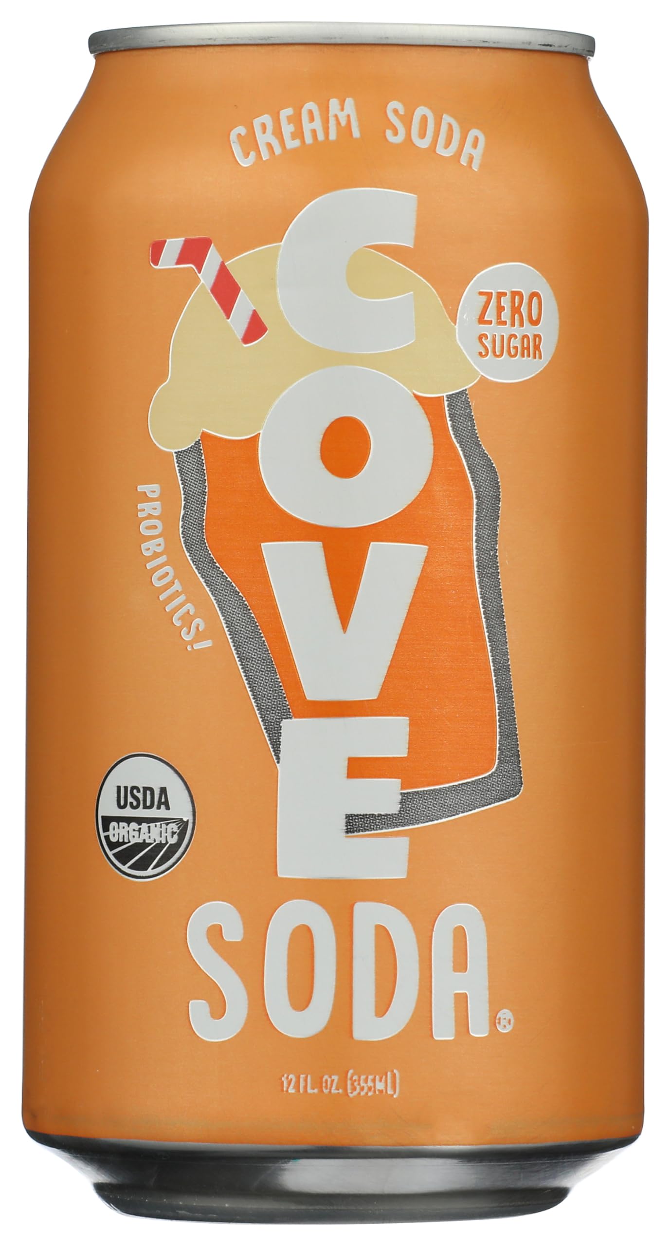 Cove Soda Cream Soda Flavor - Probiotic Soda