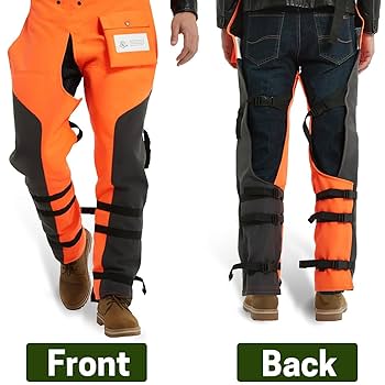 Amazon.com: ZELARMAN Chainsaw Chaps 8-layer Protective Apron