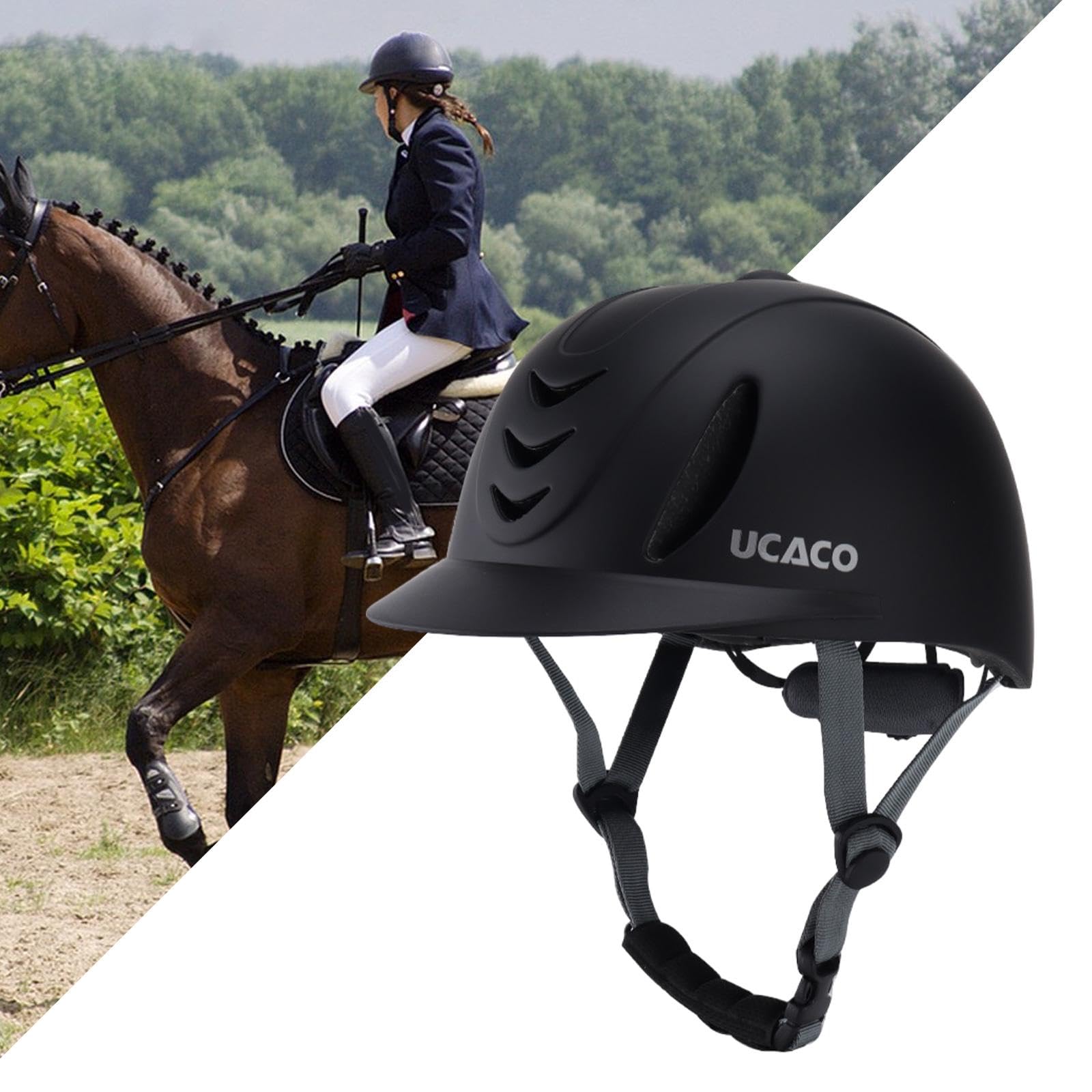 MagiDeal Casco da Equitazione per Adulti E Bambini, Ventilazione Estiva, Cappelli per Sport all'Aria Aperta, Cappello da Cavaliere Semplice, Casco da Equitazio