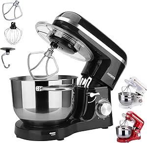 Arebos Arebos Küchenmaschine 1500W 6L