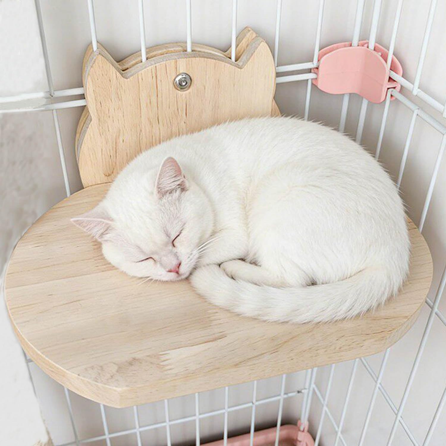 39" Cat Cage Climb Rope - Claw Scratching Heavy-Duty Cage Top Mounted Cat Scratch Toy Cats Cage Hanging Climbing (39", Rope)