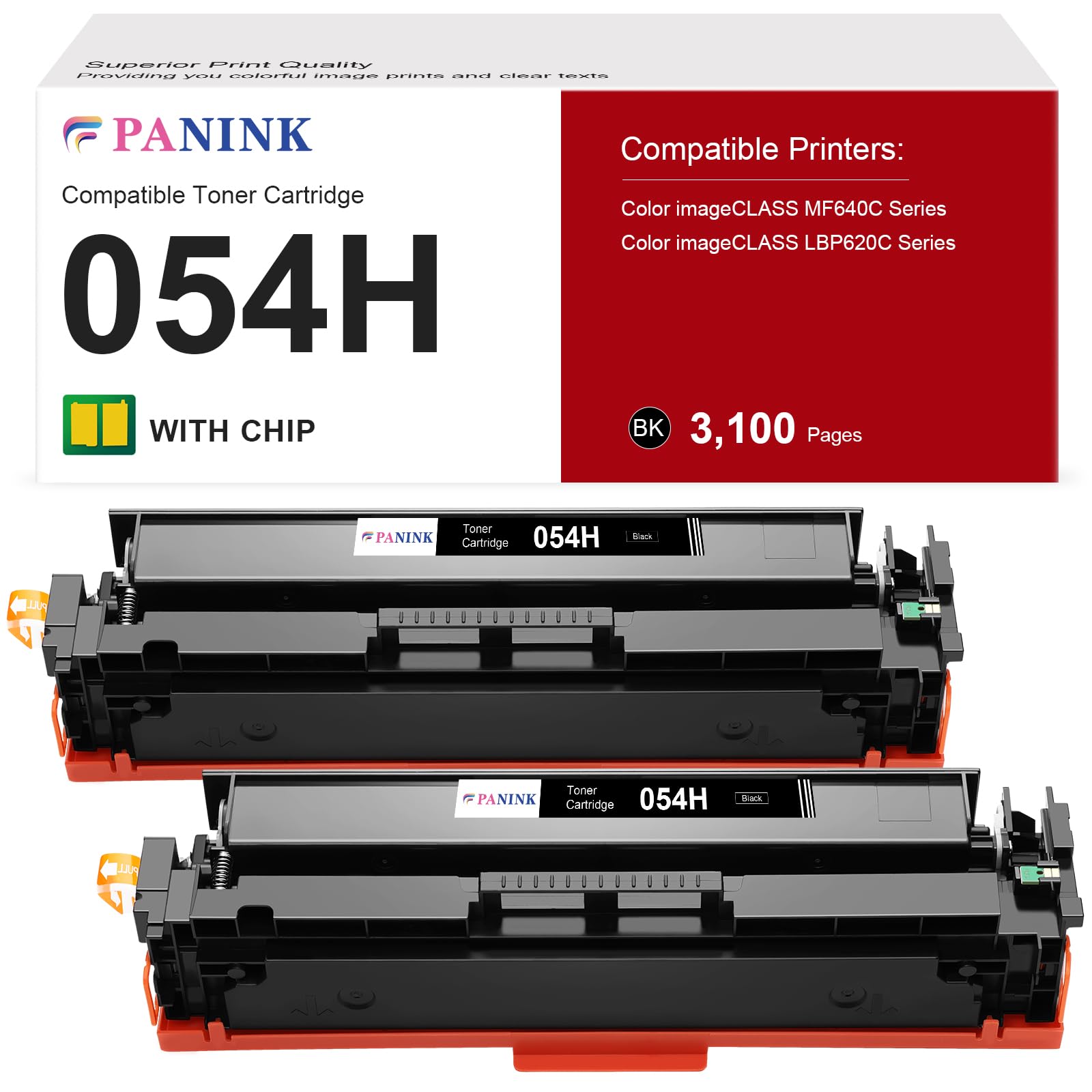 Amazon.co.jp: PANINK 054 054H ブラック 大容量トナーカートリッジ