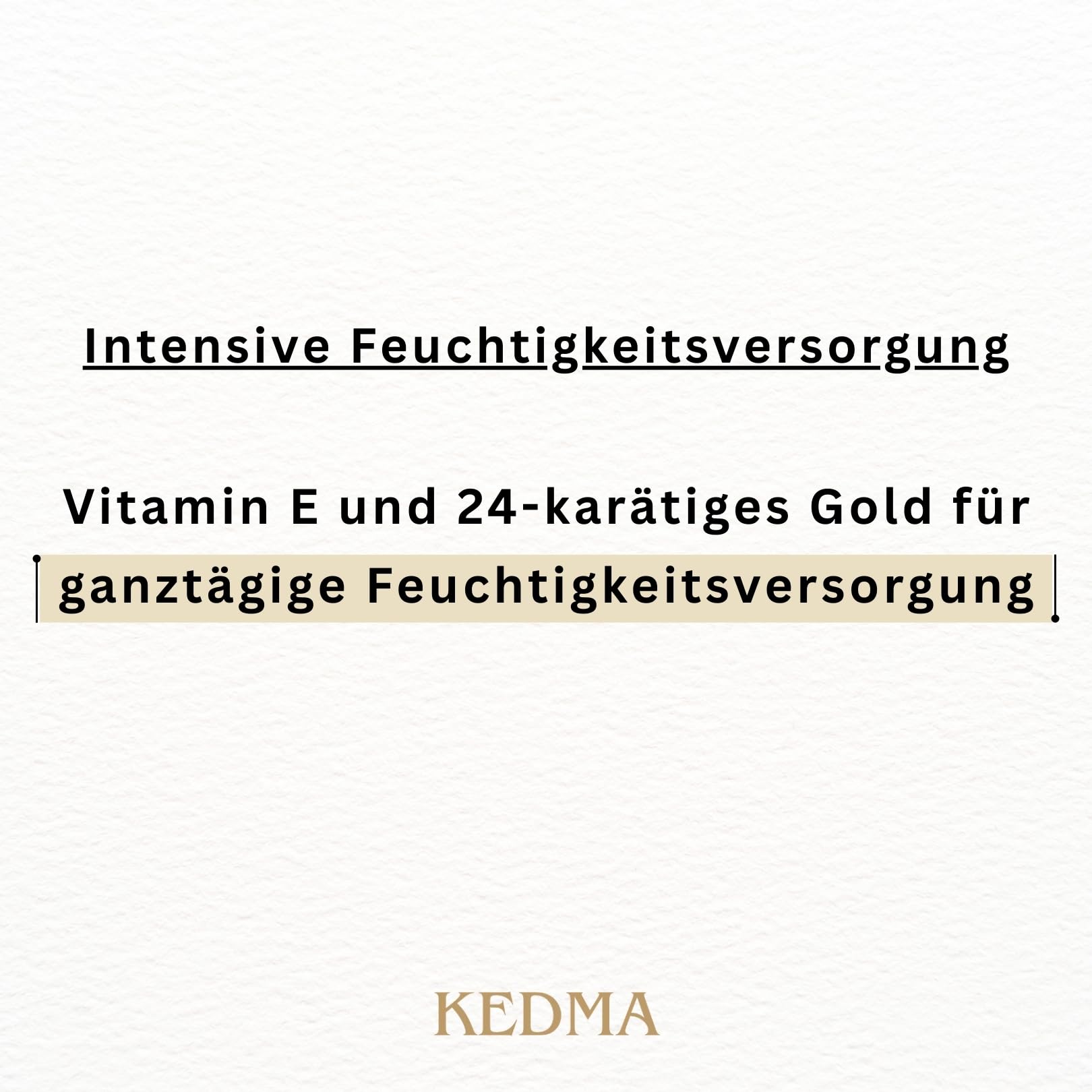 KEDMA - 24K-Gold-Duo mit Gesichtscreme & Serum - 50ml+50g | 24K-Gold-Duo aus Creme und Serum pflegt, spendet Feuchtigkeit und unterstützt Festigkeit und Ausstrahlung.