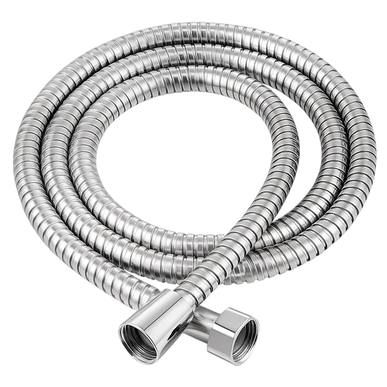 Shower Hose, Universal Shower Hose for Bath Taps, Long 2m, Black with Durable Design, Flexible and Leak-Proof
