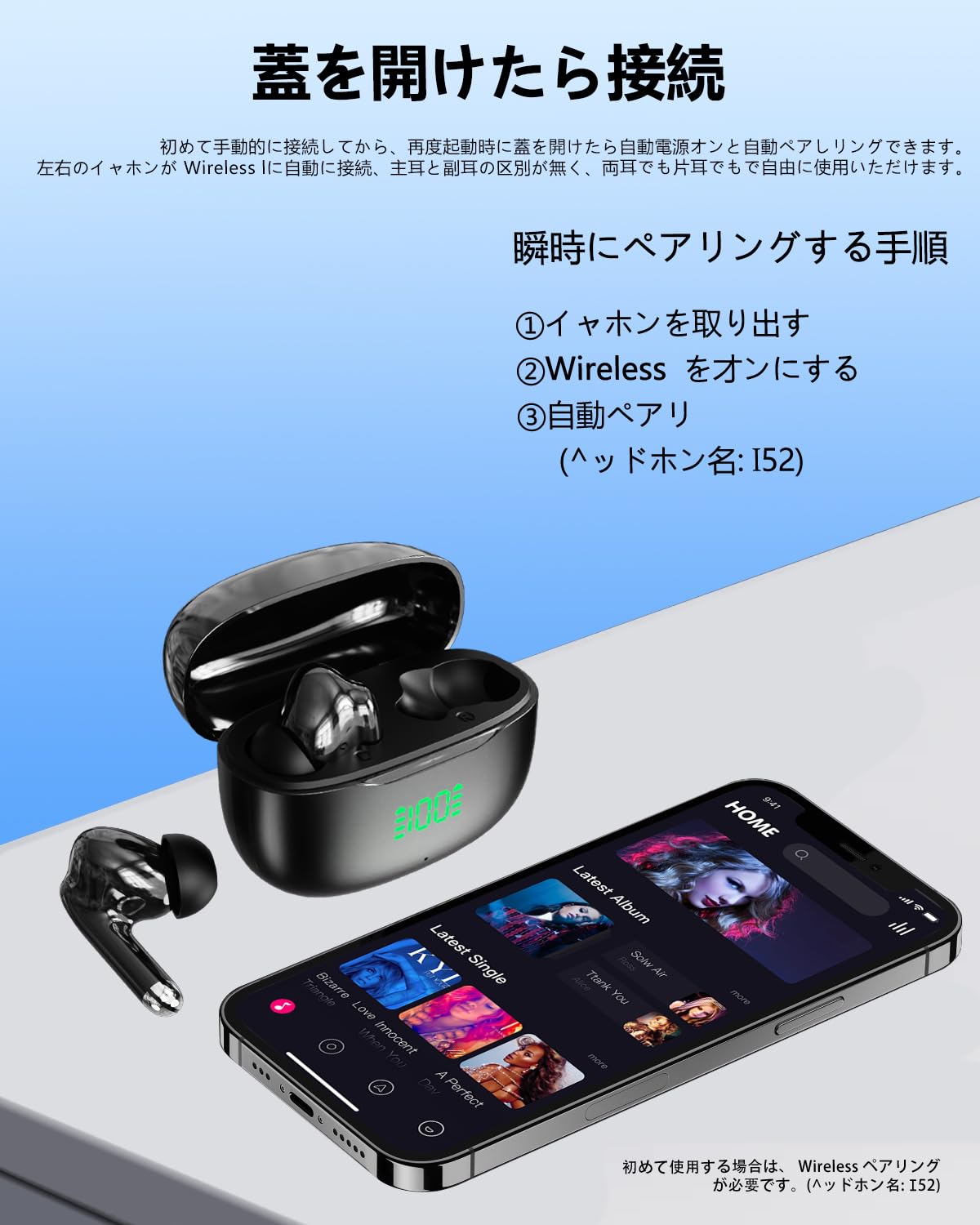 Amazon.co.jp: イヤホン Bluetooth ワイヤレスイヤホン 2つのシリコン