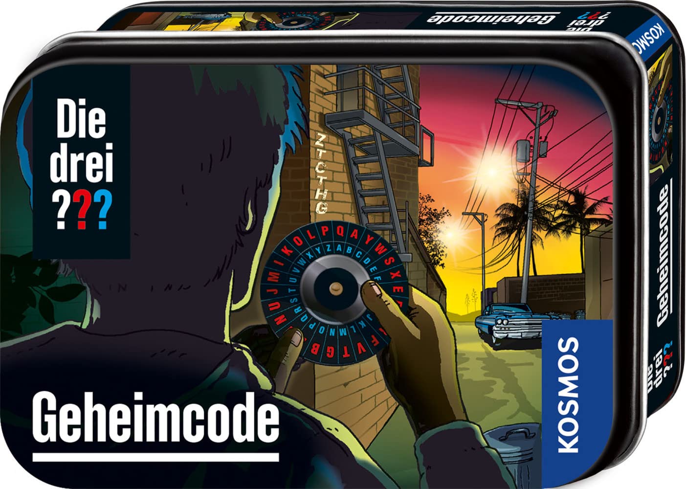 Kosmos 632366 The 3 Secret Code Detective Gadget, Black