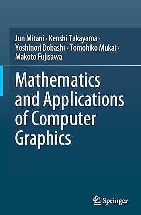 Mathematics and Applications of Computer Graphics-finelybook
