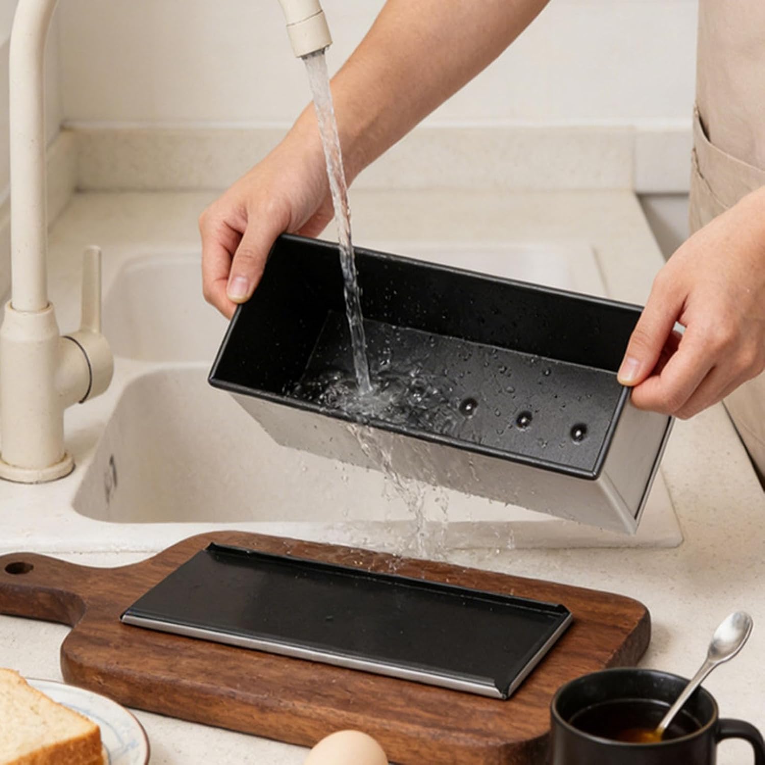 Multifunctional Aluminum Toasts Pan with Adjustable Top Kitchens Baking Accessories for Home Bakers and Cooking Enthusiasts Permanent Aluminum Bread Pan