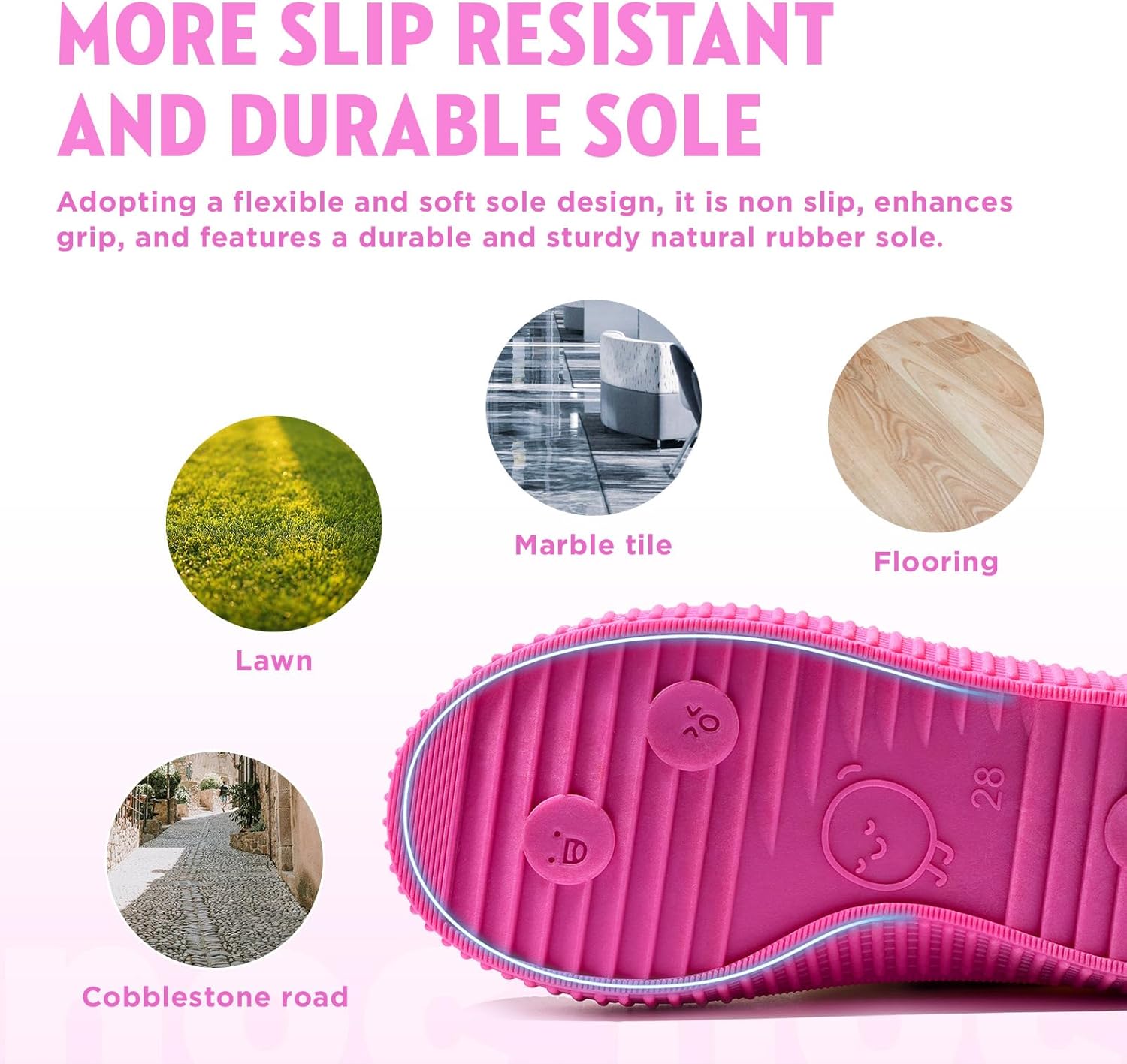 HAPPY NOCNOC Toddler Shoes for Boys & Girls, Canvas Dual Hook and Loops Sneakers with Candy-Colored Sole - Image 5