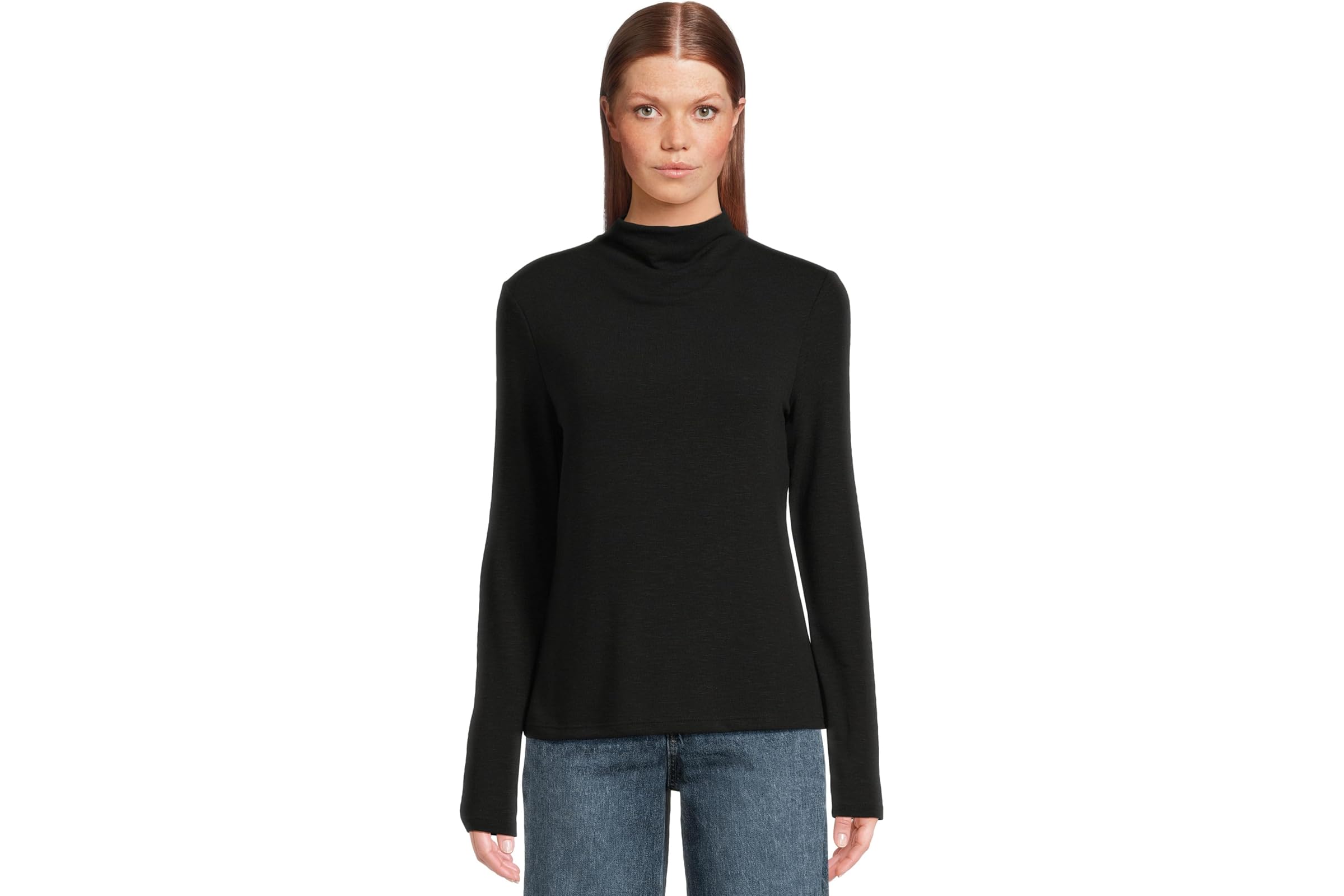 Michael Stars Farrah Mock Neck Top