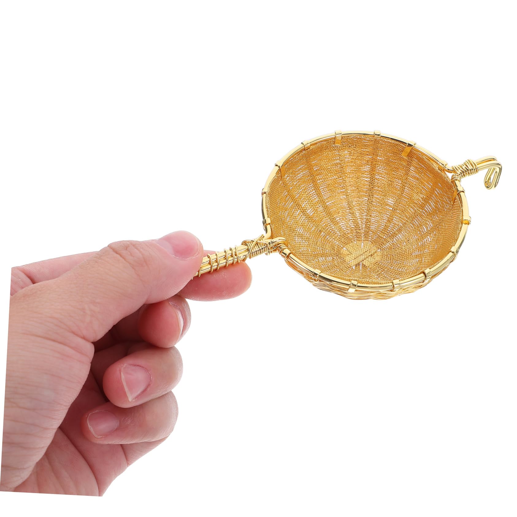 Cabilock Panier Infuseur à Thé Vrac avec Poignée Filtre à Mailles Fines Réutilisable Passoire à Thé pour Infusion