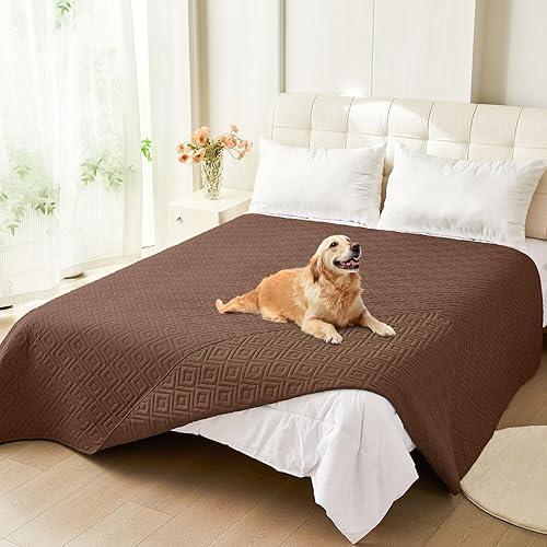 Miniatura 99 de hyha Manta impermeable para perro, manta suave para cama de perro, manta para mascotas, funda de sofá impermeable lavable para perros, fundas Gris