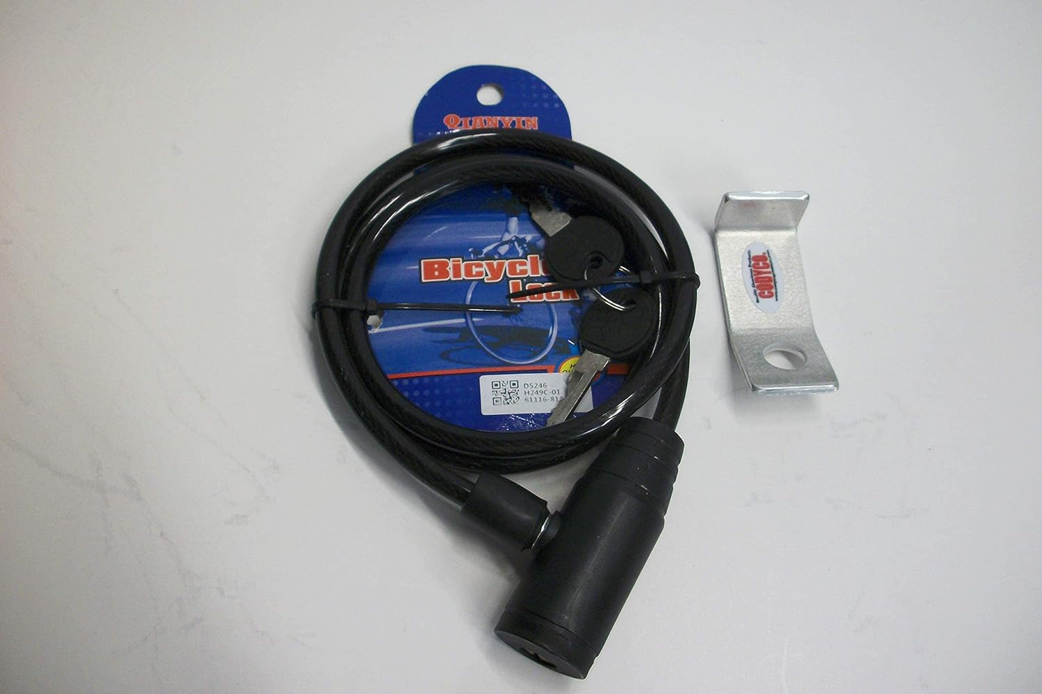 CodyCo Aluminum Security Cooler Bracket Lock & Cable Made