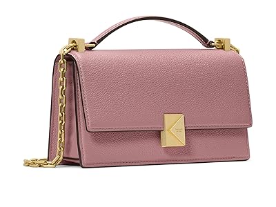 Kate Spade New York Tribeca Pebbled Leather Mini Flap Chain Crossbody Wallet Women