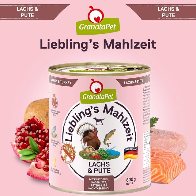 Foto 6 de 7 de Granatapet Liebling'S Mahlzeit Alimento para Perros, Mezcla 6 x 800 g