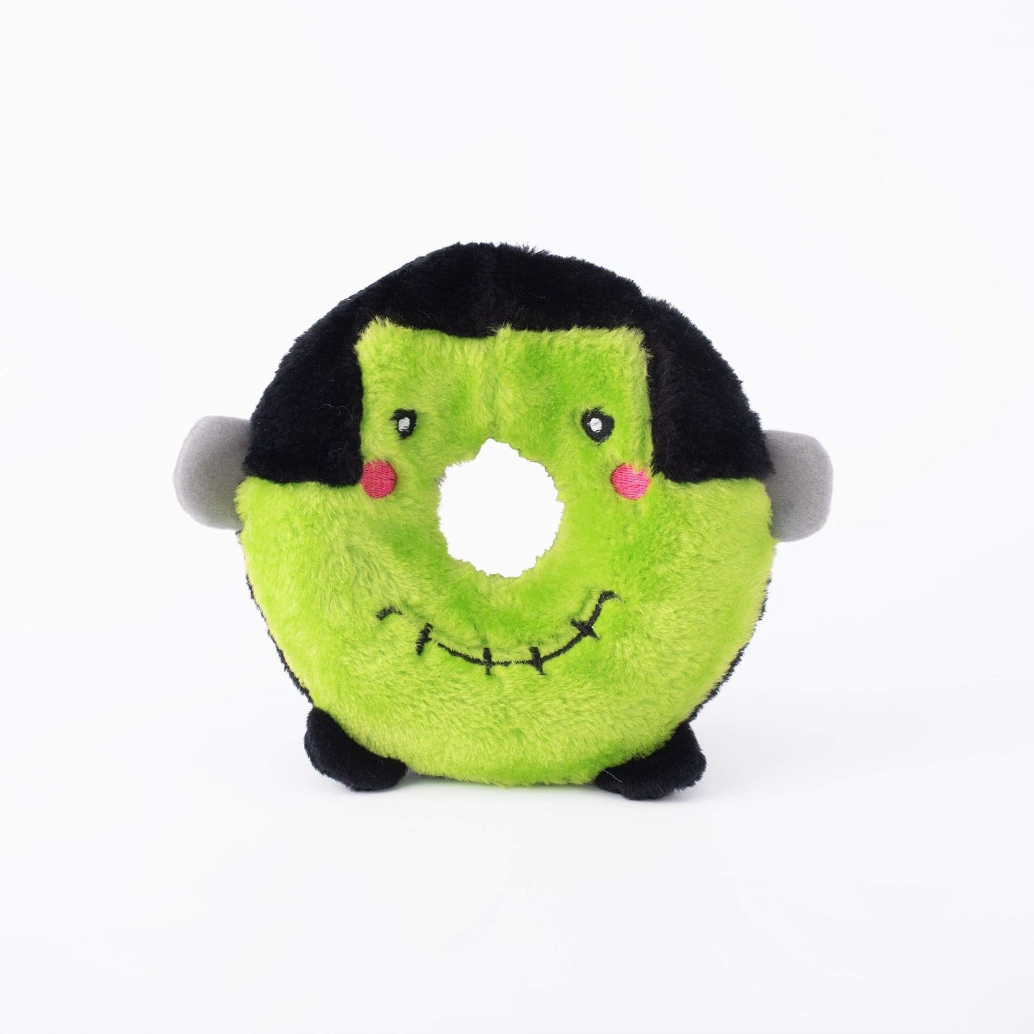 ZippyPaws - Halloween Donutz Buddies Squeaky Dog Toys - Frankenstein's Monster