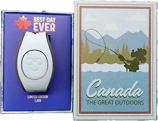 Disney Parks Canada Epcot Showcase The Great Outdoors Best Day Ever Limited Edition Mickey Magicband