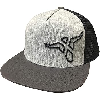 mesh back flat bill hats